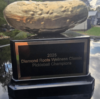 Diamond Wellness Classic pickleball challenge moment.
