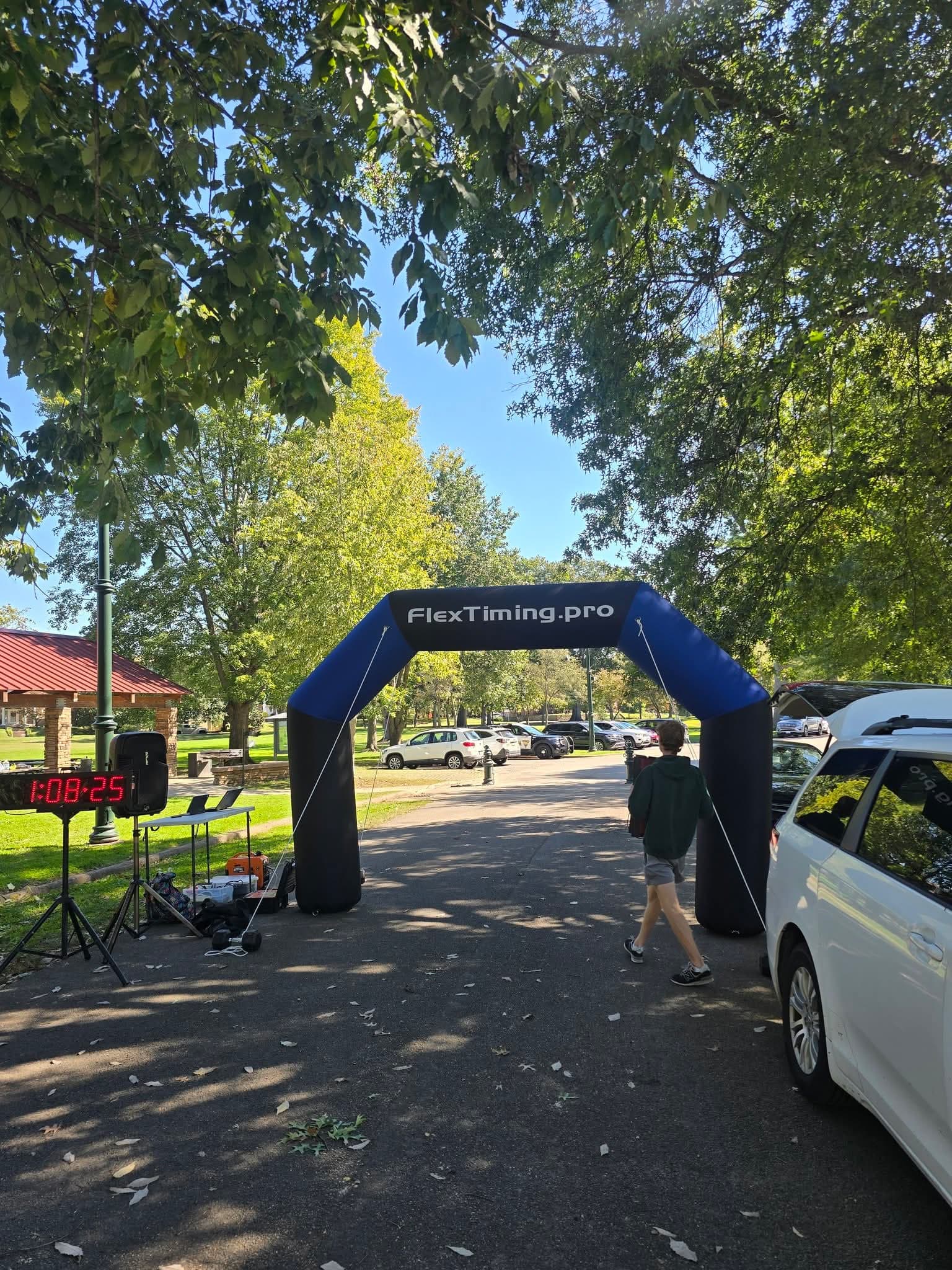 A Diamond Wellness Classic finish line moment.